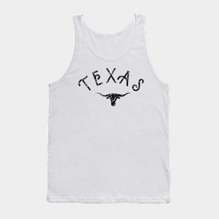 Texas Bulle Vintage Pride Western USA Tank Top